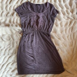 Sporty or dressy Prana purple knit dress size XS